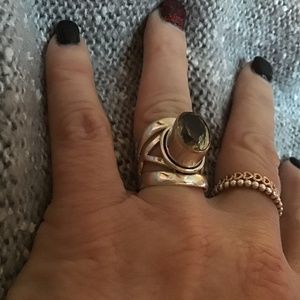 Sterling silver ring